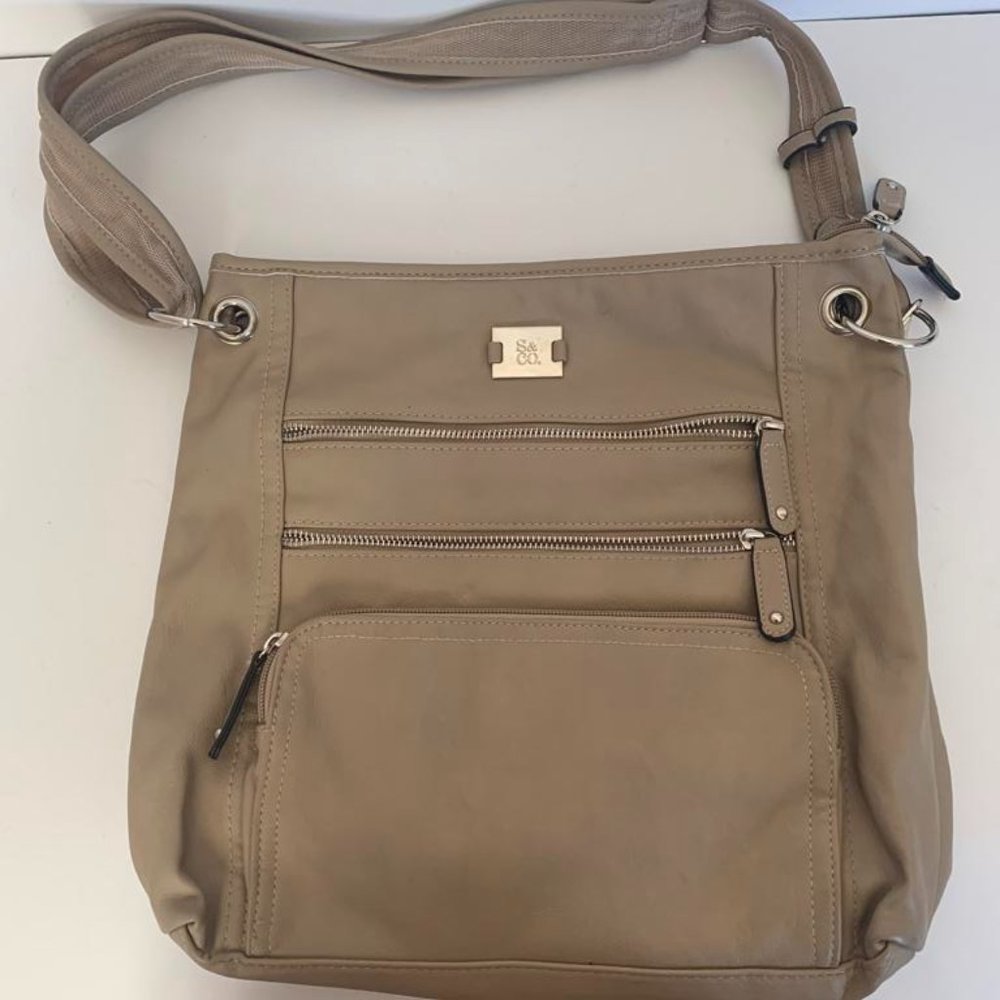 Tan style Style& Co Nina Crossbody handbag